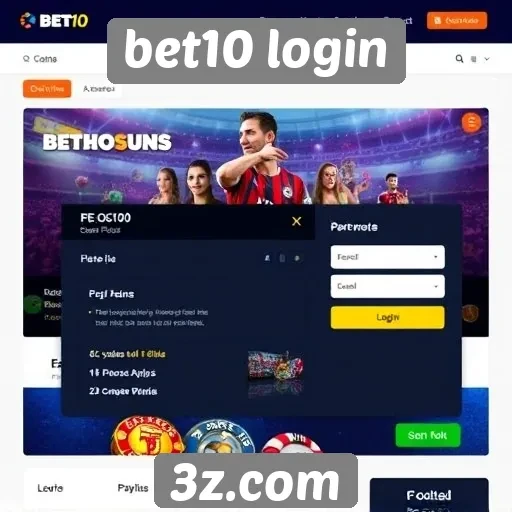 Atualizações recentes no design do site bet10 login